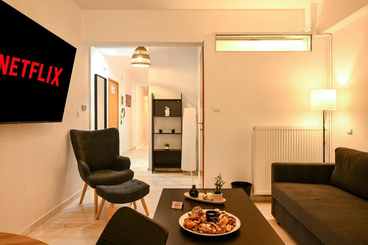 Thessaloniki Center Modern Apartment Exteriér fotografie